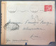 France N°433 Sur Enveloppe Censurée 21.1.1941 - (A1249) - 2. Weltkrieg 1939-1945