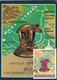A5951- Geto-Dacian Statue, Carlomanesti, Romania Stamp 1976 Maximum Card, Romania Postal Stationery - Tarjetas – Máximo