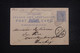 NOUVELLE ZÉLANDE - Entier Postal De Masterton Pour Constantinople ( Turquie ) En 1892 - L 98524 - Brieven En Documenten