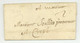 Grenoble 1685 Pour Crest LETTRE TAXEE Boliat Bolliat - ....-1700: Voorlopers