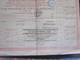 PANAMA 1888 Action & Titre Navigation COMPAGNIE UNIVERSELLE DU CANAL INTEROCÉANIQUE DE PANAMA+FISCAL CACHET CONTRÔLE - Navigation