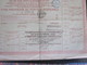 PANAMA 1888 Action & Titre Navigation COMPAGNIE UNIVERSELLE DU CANAL INTEROCÉANIQUE DE PANAMA+FISCAL CACHET CONTRÔLE - Navy