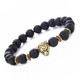 Delcampe - BRACCIALE DI LEGNO PREGHIERA  QYIN-YANG BUDDHA TIBETANO DALAI LAMA ZEN KUNG-FU SPIRITUALE - Armbänder