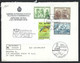 SAINT-MARIN 1985: LSC Rec. Pour Genève, Affr. De 2800L (TP Au Recto Et Au Verso) - Storia Postale