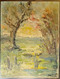 Paysage Impressionniste, Rayoket ?, 1964/ Impressionist Landscape, Rayoket?, 1964 - Olii