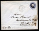 A7056) Osmanisches Reich / Türkei / UK - Ganzsache 40 Paras V. Britischen Postamt Türkei Von SMYRNA 19.04.1895 N. Fürth - Brits-Levant