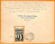 Aa2922 - SPAIN - POSTAL HISTORY - 1924 Olympic Games  POSTER STAMP On COVER - Estate 1924: Paris