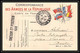 6438/ Lettre (cover) France Guerre 1914/1918 à étudier Trésor Et Postes Carte Militaire Tué à L'ennemi - Guerra De 1914-18