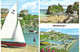 VARIOUS SCENES FROM NEWQUAY, CORNWALL, ENGLAND. UNUSED POSTCARD Z5 - Newquay