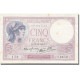 France, 5 Francs, Violet, 1939, 1939-10-19, TTB+, Fayette:4.12, KM:83 - 5 F 1917-1940 ''Violet''