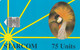 UGANDA. UGA-S-03. Fauna. Grulla - Gru - Reverse C (Blue Card). 75U. (002) - Ouganda