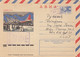 POLAR FLIGHTS, ILYUSHIN IL-18 PLANE, PENGUINS, COVER STATIONERY, ENTIER POSTAL, 1975, RUSSIA - Vuelos Polares