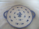 Plat Motif Fleur De Lys - Henriot - Quimper/Henriot (FRA)