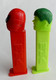 2 FIGURINES  PEZ Marvel Spiderman Et Hulk 1991 4.966.305 Usine 5 Figurine - Pez