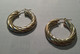 BIGIOTTERIA VINTAGE ORECCHINI A CERCHIO IN ARGENTO LAVORATO A TORCHON - Earrings