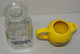 ANCIENNE CARAFE VERRE BERGER BLANC & 1 TOUT PETIT PICHET RICARD JAUNE Déco BISTROT COLLECTION XXe - Jugs