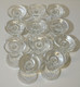 Delcampe - 11 ANCIENS PETITS VERRES A PIED VERRE Soufflé Et Gravés  CAVE A LIQUEUR COLLECTION VITRINE  Déco Table - Verre & Cristal
