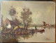 Paysage Néerlandais, V. Tour, 20e Siècle/ Dutch Landscape, V. Tour, 20th Century - Olii