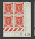 Paire De Coin Daté Exposition Internationale N° 325  Du 1 9 1936  * * Planche C Et D - 1930-1939