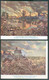 Delcampe - PANORAMA De La Bataille De L'YSER 1914 (A. BASTIEN) Enveloppe Conenant 9 CV (grand Format) En Quadrichromie TB Et RR  - - Autres & Non Classés