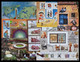 141.INDIA 2010 COMPLETE COMMEMORATIVE YEAR PACK OF STAMPS + COMPLETE YEAR PACK OF MINIATURE SHEETS (12 DIFF) . MNH - Années Complètes