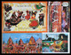 141.INDIA 2010 COMPLETE COMMEMORATIVE YEAR PACK OF STAMPS + COMPLETE YEAR PACK OF MINIATURE SHEETS (12 DIFF) . MNH - Komplette Jahrgänge