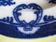 ASSIETTE EN FAIENCE FINE ANGLAISE MANUFACTURE DE COPELAND 19ème MODELE FLOW BLUE - Copeland