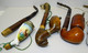 LOT PIPES FORET NOIRE 4 COMPLETES 1 Pour PIECES JUS DE GRENIER OBJET DU FUMEUR COLLECTION DECO VITRINE - Porzellanpfeifen