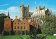 THE EAST END AND BISHOPS PALACE, EXETER CATHEDRAL, EXETER, DEVON, ENGLAND. UNUSED POSTCARD Nk6 - Exeter