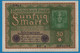 DEUTSCHES REICH 50 Mark  24.06.1919 Série RC A # 842704  P# 66 Reihe 1 - 50 Mark