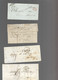 LOT    4  MARQUES POSTALES     2 SCANS - 1801-1848: Precursors XIX