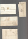 LOT    4  MARQUES POSTALES     2 SCANS - 1801-1848: Précurseurs XIX