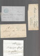 LOT    4  MARQUES POSTALES     2 SCANS - 1801-1848: Precursors XIX