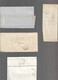 LOT    4  MARQUES POSTALES     2 SCANS - 1801-1848: Precursors XIX