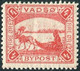 ARCTIC Norway 1893 VADSØ Bypost 4 øre Local Private Post REINDEER Sled Sleigh Sledge Sámi Saami Rentier Schlitten Arktis - Otros Medios De Transporte