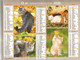 Calendrier Avec Photos De Chats (chat Des Forêts, Norvege, British Shorthair, Autres Races) - La Poste Oller 2020 - Tamaño Grande : 2001-...