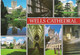WELLS CATHEDRAL,  WELLS, SOMERSET, ENGLAND. USED POSTCARD A4 - Wells