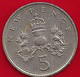 GRANDE-BRETAGNE 5 NEW PENCE - 1980 - 5 Pence & 5 New Pence