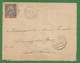 1894 - MARITIME - LIGNE ? PAQ.FR N°6 Cachet Noir -  NOUMEA ( Nouvelle CALEDONIE) Via GRAY ( Haute Saone ) - Maritieme Post