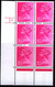 GB Machin 2½p Magenta Centre Band X851 Cylinder 19 No Dot MNH Block Of Six - Machins