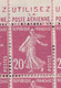 Delcampe - Semeuse N°190 Carnet De 20 Timbres  20c Lilas Rose Avec Bande Publicitaire, Daté - 1906-38 Semeuse Con Cameo