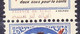 Paire 2 Timbres** Tuberculose SAUVE! - 1937, RARE Département REGENCE DE TUNIS, Avec Bande Pub HEUDEBERT/BI-OXYDE - Tegen Tuberculose