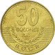 Monnaie, Costa Rica, 50 Colones, 2002, TTB, Aluminum-Bronze, KM:231.1a - Costa Rica