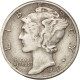 Monnaie, États-Unis, Mercury Dime, Dime, 1945, U.S. Mint, Philadelphie, TTB - 1916-1945: Mercury