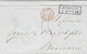 1851- Letter From STETTIN To Bordeaux - Rating 15 D.  Entrance PRUSSE 3 VALENCIENNES 3  - See Back - ...-1860 Prephilately