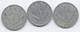 2 FRANCS 1943 + 1944 + 1944 C FRANCISQUE - 2 Francs