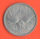 Nuova Caledonia 1 Franco 1949 Francs New Caledonia Nouvelle Caledonia France Territory Aluminum Coin - Nieuw-Caledonië