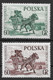 Poland 1961 40th Anniv. Of Polish Postal Museum/Stamp Day. Beautiful Set. Mi 1266-1267/Sc 1018-1019. MNH - Ongebruikt