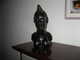 BUSTE TETE AFRICAINE SCULPTEE EN EBENE - Art Africain