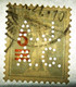 Suisse - 1921 - YT N° 181 Guillaume Telle - Surchargé Et Perforé Perfin A.J.A.G. - Oblitéré - Perforadas